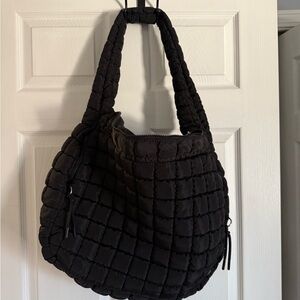 Free People Black Quilted Women's Bag